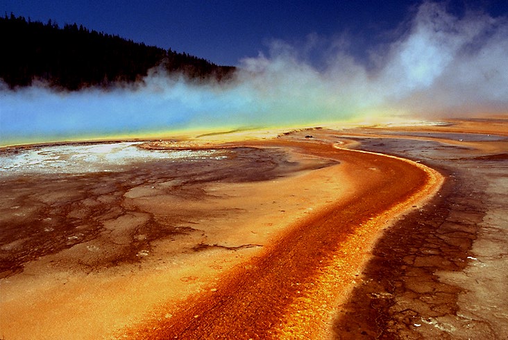 Lávató Islandia közepén